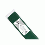LOT DE 10 - PAPIER DE SOIE, SACHET DE 8 FEUILLES PLIÉES 18G/M2 AU FORMAT 50X75CM - VERT BOUTEILLE