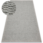 TAPIS ORIGI 3667 GRIS - FICELLE SISAL TISSÉE À PLAT GREY 116X170 CM