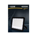 100W LED SPOTLIGHT ULTRA SLIM OUTDOOR BLACK IP65 LIGHT 6500K 4000K 3000K FS100W-N -BLANC NATUREL- - BLANC NATUREL