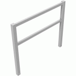 BARRIÈRE POUR CHEMINS PIÉTONS GALVANISÉE - 1500MM - SCHAKE