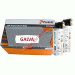 PACK 2000 CLOUS TH F16/45 MM + GAZ IM65A/250A ANGLE BRADS GALVA 20°