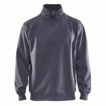 SWEAT COL CAMIONNEUR GRIS TAILLE L - BLAKLADER