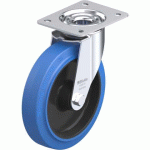 BLICKLE - ROULETTE PIVOTANTE Ø 200MM BANDAGE CAOUTCHOUC NR 300KG - LE-POEV 200R-SB