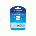 VERBATIM PREMIUM 16 GO MICROSDHC CLASSE 10