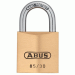 ABUS 4 CADENAS DE SÉCURITÉ ABUS SÉRIE 85 POUR CLÉ PASSE - VARIÉ 2 CLÉS - 30MM