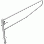 BARRIÈRE ARRONDI PIVOTANTE BÉTONNER SERRURE PROFILÉ-3000MM - SCHAKE