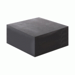 BLOC DE CAOUTCHOUC 800 X 800 X 100 MM