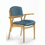 BRIDGE DE RESTAURATION C32MM GRAND LARGE AVEC ACCOUDOIRS - BLEU PÉTROLE