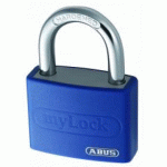 CADENAS À CLÉ - T65AL - 40 MM - MYLOCK - BLEU ABUS