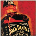 DECORATIVE PICTURE JACK DANIEL'S CM 27X27X1,8 TWINSOR EC18925