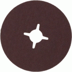 DISQUE FIBRE F100 Ø125X22MM GRAIN 100 - NORTON
