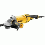 MEULEUSE 2600W 230MM - INTERRUPTEUR PALETTE - DEWALT