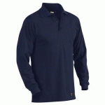 POLO PIQUÉ RETARDANT FLAMME INHÉRENT MARINE TAILLE M - BLAKLADER