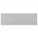 TAPIS DE COULOIR GRIS CLAIR 80X250 CM