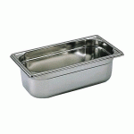 BAC GASTRONORME PLEIN SANS ANSE 1/3- HAUTEUR 250MM_744 025 - MATFER