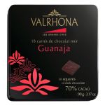 CHOCOLATS VALRHONA BOITE DE CHOCOLAT NOIR GUANAJA - 70% CACAO - 18 CARRÉS