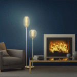 LEDVANCE LAMPADAIRE DECOR STICK À 2 LAMPES, HAUTEUR 146CM, BEIGE