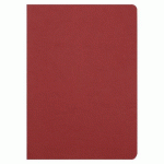 LOT DE 5 - CAHIER PIQUÉ AGE BAG A4 96 PAGES UNI - ROUGE