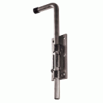 VERROU À DOUILLE HR 16X500MM PLAQUE LARGE ZINGUÉ BLANC - MERMIER - M-458503