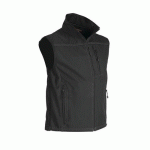 VESTE SOFTSHELL SANS MANCHES NOIR TAILLE XXL - BLAKLADER