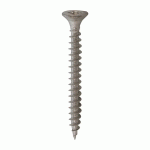 VIS AGGLO TÊTE FRAISÉE INOX PZ 5X50MM (200 PIÈCES)