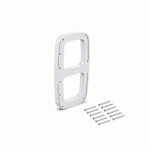 ACCESSOIRE LATÉRAL POUR PENDERIE SLING - PORTES À CHARNIÈRES- BLANC EMUCA