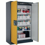 ARMOIRE SÉCURITÉ Q-CLASSIC-90 Q90.195.120 GRIS/JAUNE