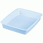 BARQUETTE PP ½ INJECTÉ BLEUE H 52 MM X 130 FIRPLAST