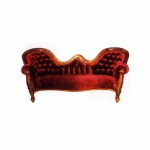 CANAPÉ BAROQUE DOUBLE END