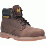 CHAUSSURES DE SÉCURITÉ HAUTES POWERPLANT S3 HRO SRA - MARRON - TAILLE 44 CATERPILLAR
