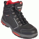 CHAUSSURE DE PROTECTION HAUTE CUIR DE TAILLE 47 - SINGER SAFETY
