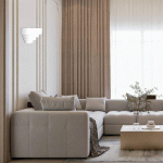 LUMINEX APPLIQUE LEVIN AVEC ABAT-JOUR EN ACIER, BLANCHE