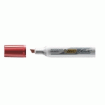 MARQUEUR EFFAÇABLE BIC VELLEDA 1781 POINTE BISEAUTÉE DE 3 À 6 MM ROUGE