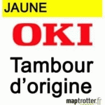 OKI - 44318505 - TAMBOUR - JAUNE - PRODUIT D'ORIGINE - 20 000 PAGES