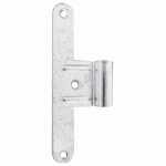 PAUMELLES UNIVERSELLES RÉVERSIBLES -FEMELLES -MENUISERIE BOIS ZINGUÉ B X1 BRICOZOR