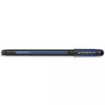 UNIBALL  STYLO BILLE ENCRE GEL JETSTREAM 101 POINTE 1MM BLEU, IDÉAL POUR LES GAUCHERS. POINTE MOYENNE
