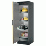 ARMOIRE SÉCURITÉ Q-PEGASUS-90 Q90.195.060.WDAC GRIS/JAUNE - ASECOS