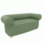 CANAPÉ CADEO 2 PLACES - VERT CHINÉ