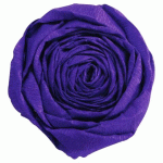 LOT DE 2 - PAPIER CRÉPON, PAQUET DE 10 FEUILLES PLIÉES 60% AU FORMAT 2,50X0,50M - VIOLET