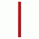 POTELET AGGLO Ø 76 MM - ZINC ROUGE FONCÉ 3004 - PROCITY