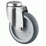 ROULETTE PIVOTANTE SANS BLOCAGE INOX 7477 PJO-DIAMÈTRE 100MM TENTE