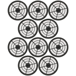 10 PIÈCES FILTRE ÉPONGE HEPA ASPIRATEUR ACCESSOIRES DE REMPLACEMENT FILTRE ADAPTÉ POUR PUPPYOO D-962 D-987