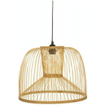 ATMOSPHERA - LAMPE SUSPENSION EN BAMBOU AMY 38CM BEIGE