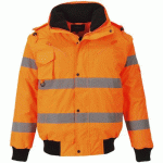 BLOUSON BOMBER HAUTE-VISIBILITÉ 3 EN 1 C467 ORANGE L - PORTWEST