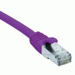 CORDON RJ45 CATÉGORIE 6 F/UTP LSOH SNAGLESS VIOLET - 10 M - CUC