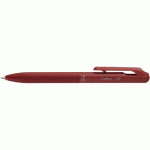 LOT DE 8 - STYLO À BILLE RÉTRACTABLE CALME, 0,35 MM, ROUGE
