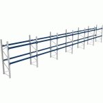 RACK 1 DÉPART + 5 SUIVANTS LXLXH 2700X17100X3000 600KG 2 NIV - BITO