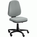 SIÈGE DE BUREAU BAS OPEN - REVÊTEMENT TISSU - GRIS - QUADRIFOGLIO