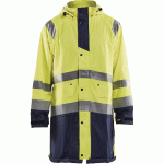 VESTE DE PLUIE HAUTE VISIBILITÉ NIVEAU 1 TAILLE M - MANUTAN COLLECTIVITÉS