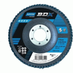 DISQUE À LAMELLES BDX - PLAT - 115 MM - GRAIN 40 - PAR 10 NORTON